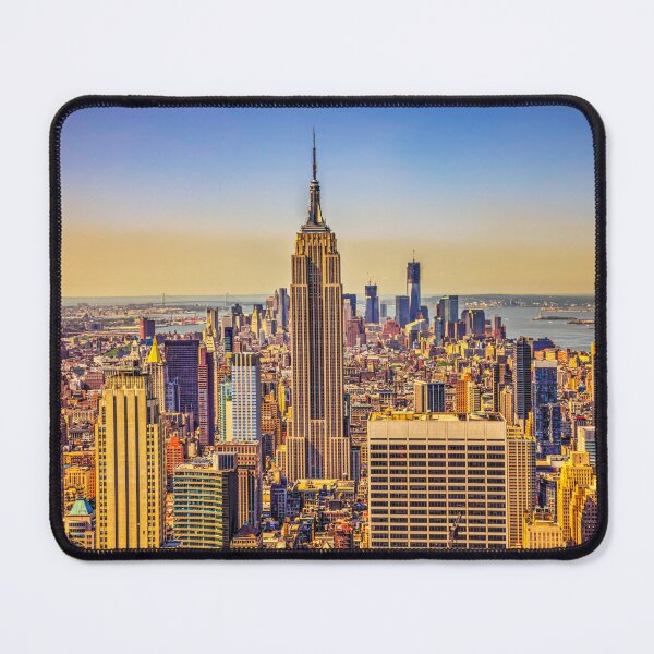 Item preview, Downtown New York City Skyline View, Warm Glow designed and sold by Paul Thompson Photography.