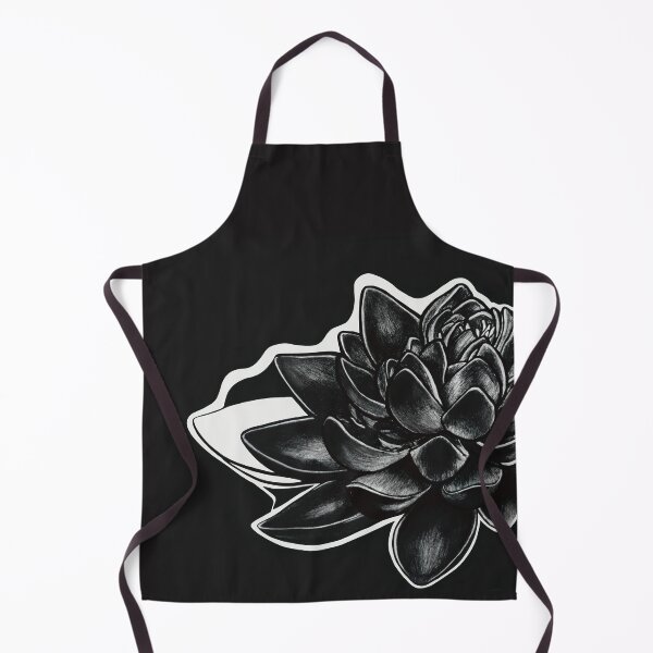 Item preview, Black and White Lotus Sketch – Ink Drawing in Pen designed and sold by Crayon Cup.