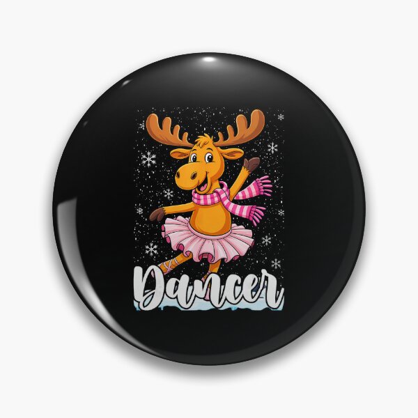 Item preview, Dancer Christmas Dancing Reindeer Cute Deer Dance  designed and sold by WayTBeenkenArt.