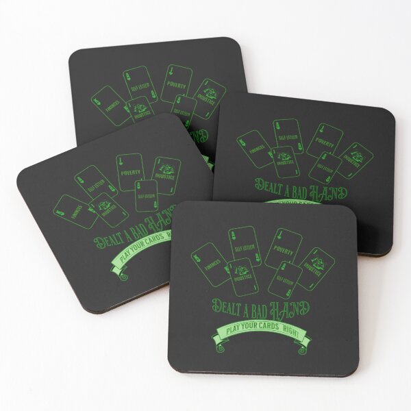 Item preview, Dealt A Bad Hand In Life designed and sold by GoldenHands1.