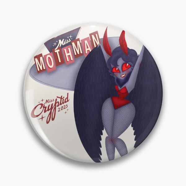 Item preview, Miss Mothman designed and sold by Cryptid-Cutie.