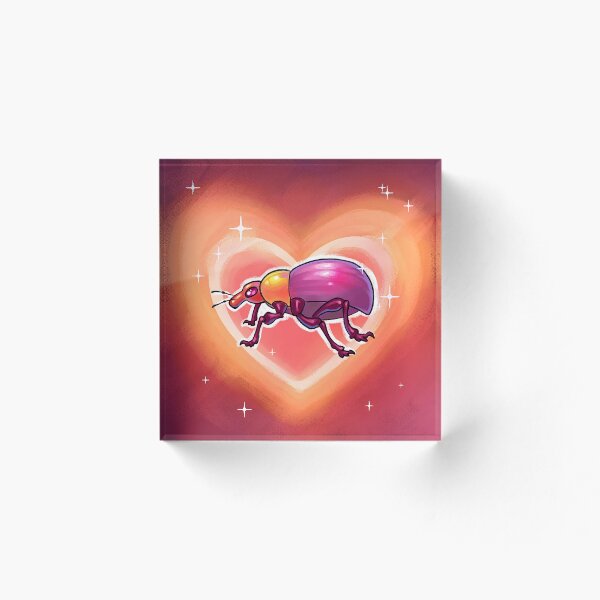 Item preview, Sapphic Pride Weevil designed and sold by Manoela-Costa.