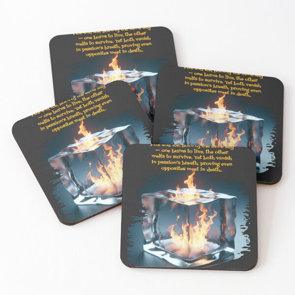 Item preview, Fire and Ice cube designed and sold by MoonsunCraft.