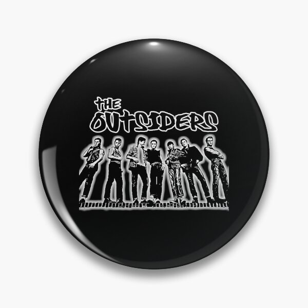 Item preview, The Outsiders Black Silhouette Standing Group designed and sold by ANTYDEPAUL.