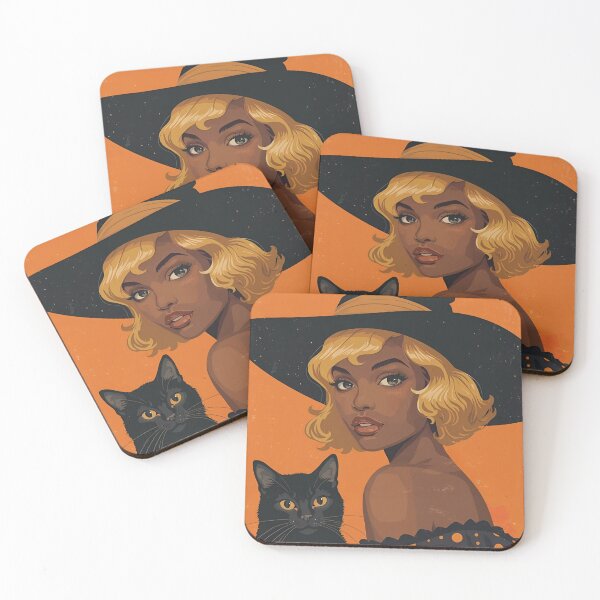 Item preview, Vintage Witch Cat designed and sold by Vintage City.