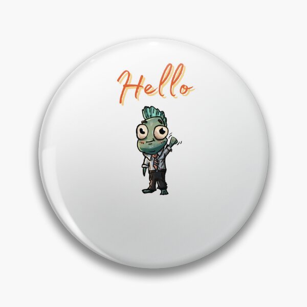 Item preview, Cute little fish waving hello designed and sold by DoodleFisher.