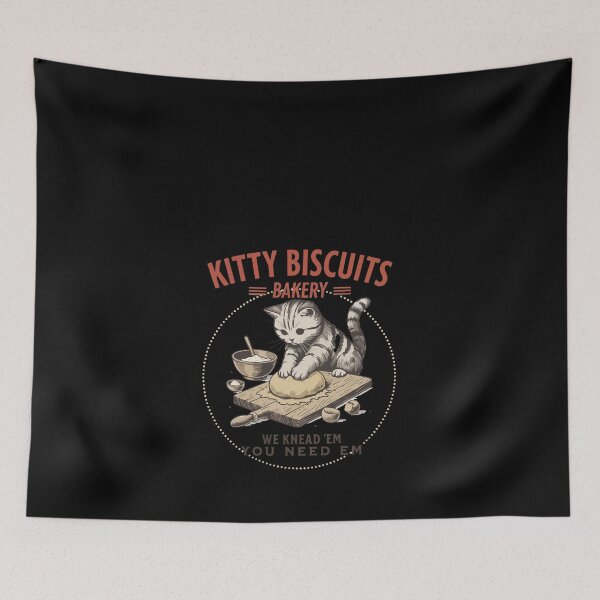 Item preview, Comfort Colors® Funny Kitty Biscuits Bakery Shirt,  designed and sold by BANKACEM.STORE.