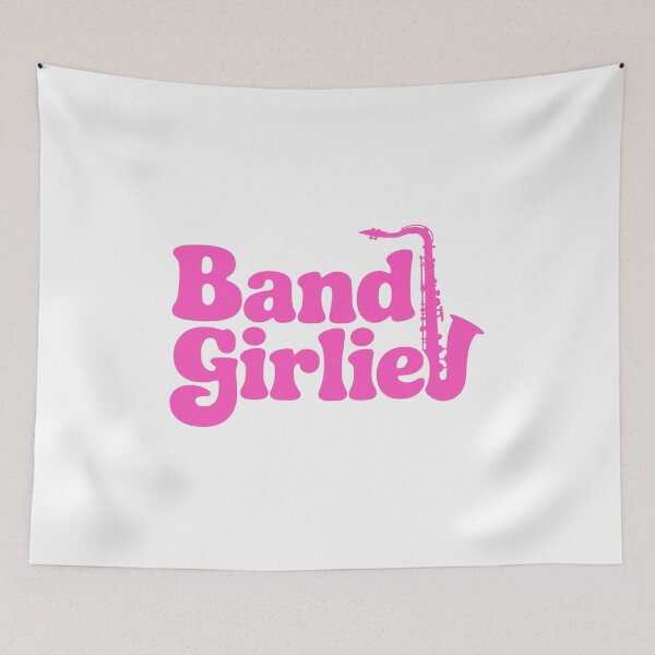 Item preview, Band Girlie! Pink School Band designed and sold by PMCreative.