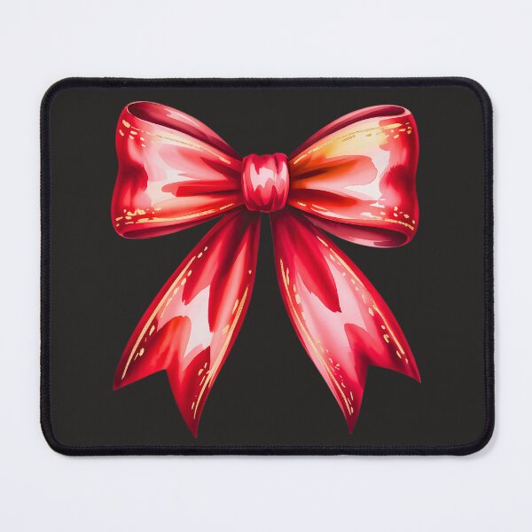 Item preview, Elegant Red Festive Ribbon designed and sold by Inkyu.