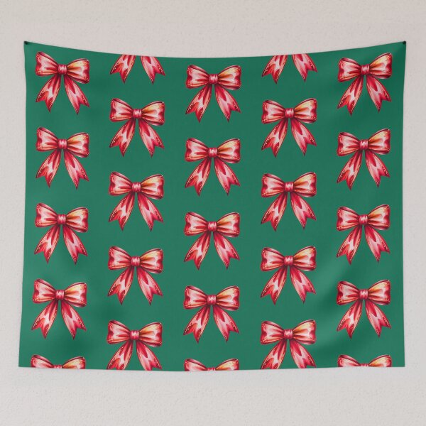 Item preview, Elegant Red Festive Ribbon designed and sold by Inkyu.