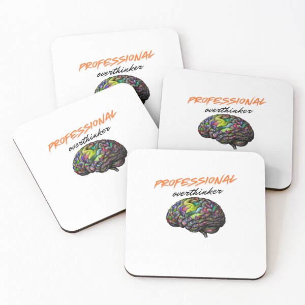 Item preview, Professional Overthinker Text Quote designed and sold by SloganSauce.