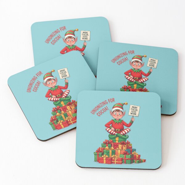 Item preview, Elf on Strike Funny Christmas designed and sold by Pixelzo.
