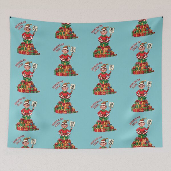 Item preview, Elf on Strike Funny Christmas designed and sold by Pixelzo.