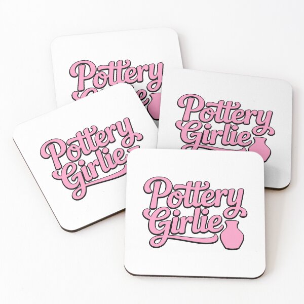Item preview, Pottery Girlie! Pink Pottery Gift designed and sold by PMCreative.
