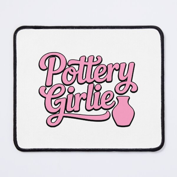 Item preview, Pottery Girlie! Pink Pottery Gift designed and sold by PMCreative.