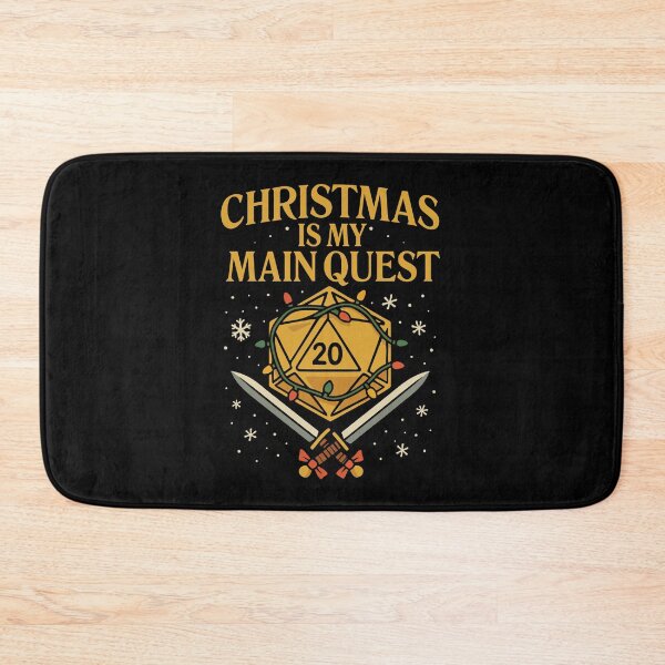Item preview, Christmas is my main quest designed and sold by RatArt Designs.