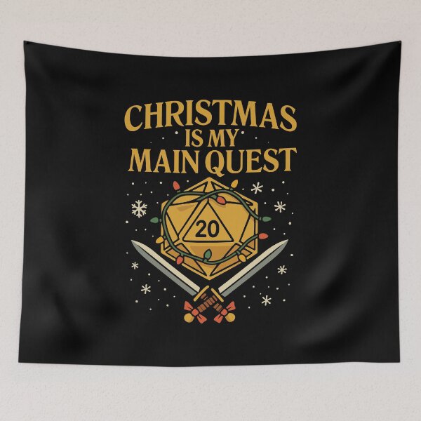 Item preview, Christmas is my main quest designed and sold by RatArt Designs.