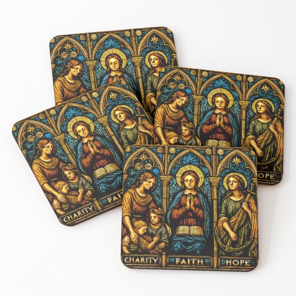 Item preview, Charity, Faith and Hope new series designed and sold by Helios Be. Lavsh.