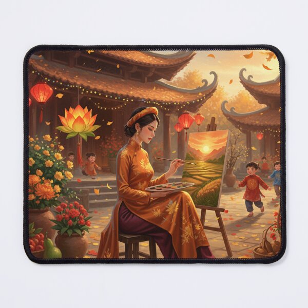 Item preview, Autumn Painter in Vietnam – Saigon Soul Art designed and sold by SaigonSoulArt91.
