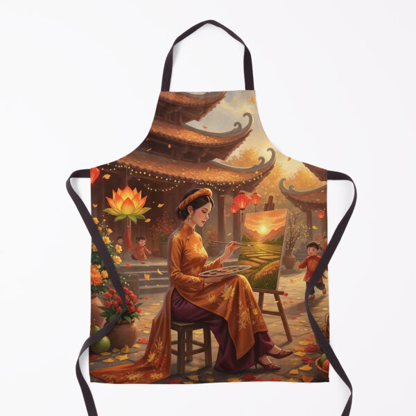 Item preview, Autumn Painter in Vietnam – Saigon Soul Art designed and sold by SaigonSoulArt91.