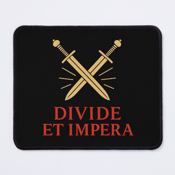 Item preview, Divide et Impera Roman Empire Maxim designed and sold by Retr0Tshirts.