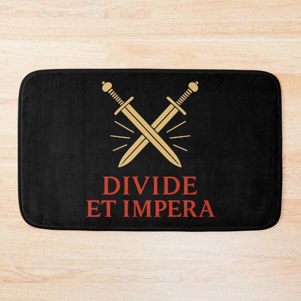 Item preview, Divide et Impera Roman Empire Maxim designed and sold by Retr0Tshirts.