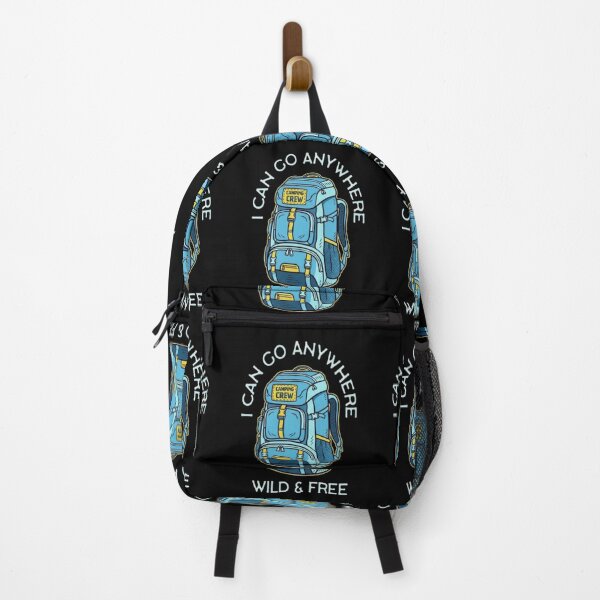 Item preview, Camping Crew Backpack — I Can Go Anywhere designed and sold by creativerooney.