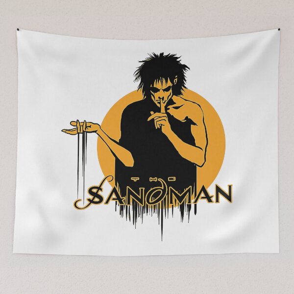 Item preview, The Sandman Dark Figure Holding Strings designed and sold by StevMarkham.