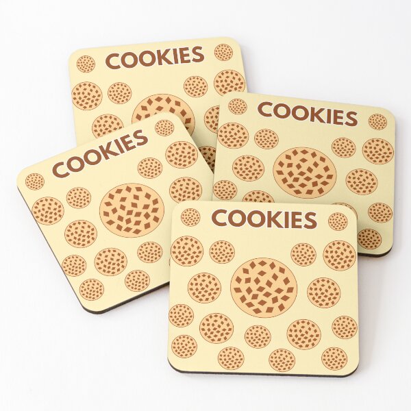 Item preview, Chocolate Chip Cookies Pattern – Bakery Decor, Pastry Shop Background designed and sold by katerin17.