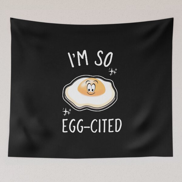 Item preview, Funny Egg Pun designed and sold by Sartoris Art.