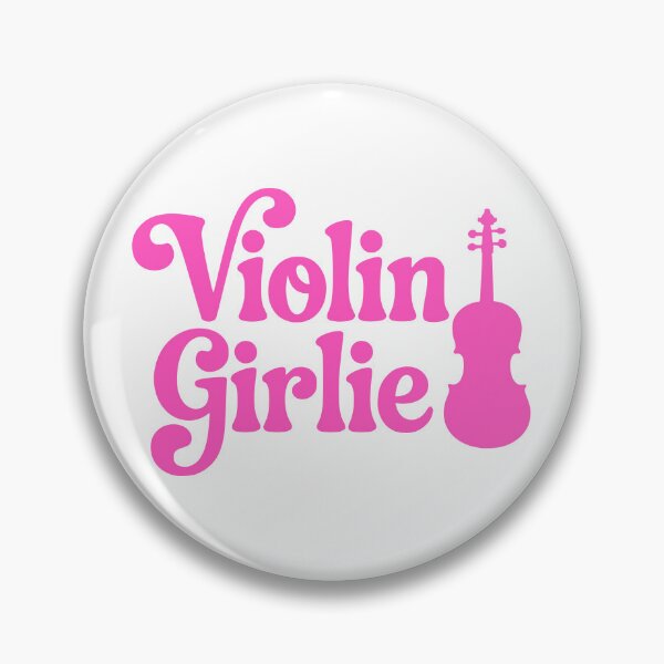Item preview, Violin Girlie! Pink Violin Player designed and sold by PMCreative.