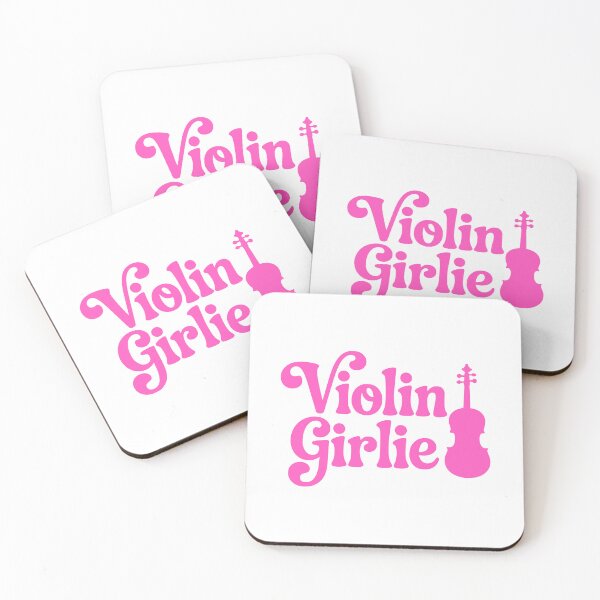 Item preview, Violin Girlie! Pink Violin Player designed and sold by PMCreative.