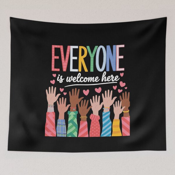 Item preview, Everyone Is Welcome Here Idaho Teacher 6  designed and sold by MathisBellanger.