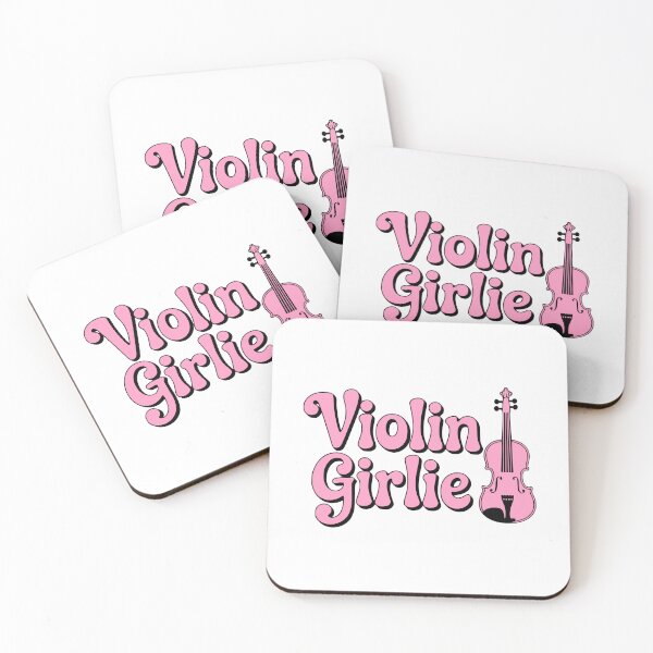 Item preview, Violin Girlie! Pink Violin Player designed and sold by PMCreative.