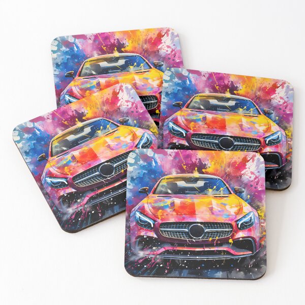 Item preview,  Sports Sedan Bursting With Vibrant Color Energy designed and sold by RevUpDesign.