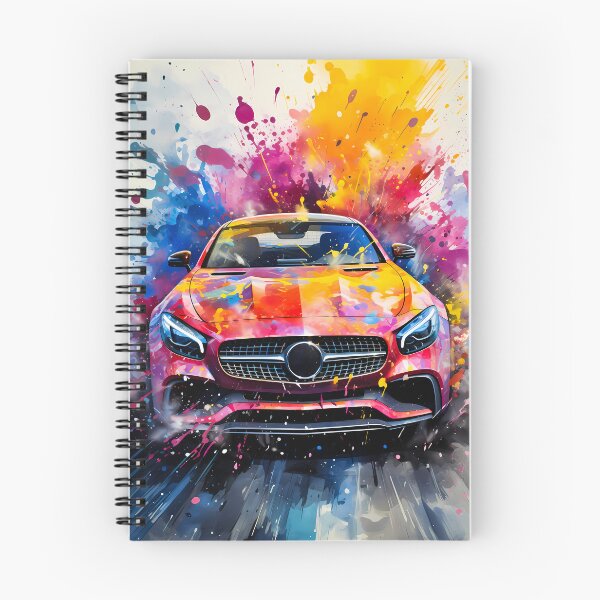 Item preview,  Sports Sedan Bursting With Vibrant Color Energy designed and sold by RevUpDesign.