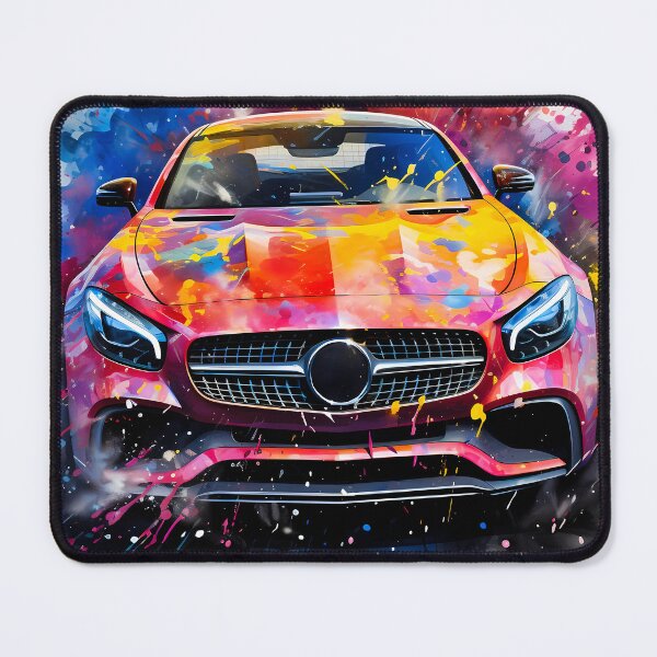 Item preview, Sports Sedan Bursting With Vibrant Color Energy designed and sold by RevUpDesign.