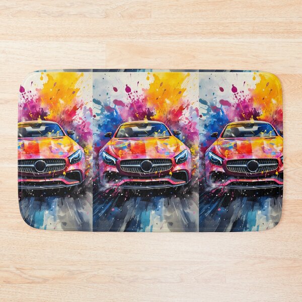 Item preview,  Sports Sedan Bursting With Vibrant Color Energy designed and sold by RevUpDesign.
