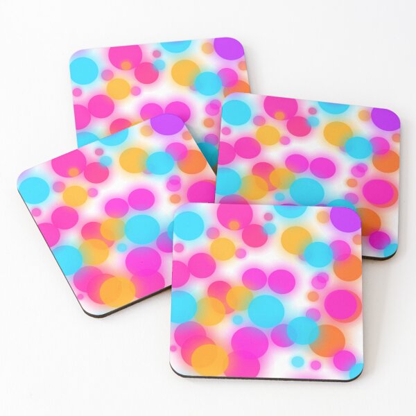 Item preview, Colorful Bokeh circles background design  designed and sold by CanvasCharmHub.