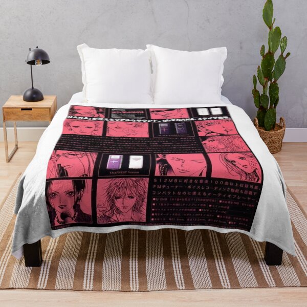 Item preview, Nana The Black Stones, Trapnest and Nana Komatsu Vintage Pink Squares Spread Classic Essential designed and sold by FredrikaMorris.