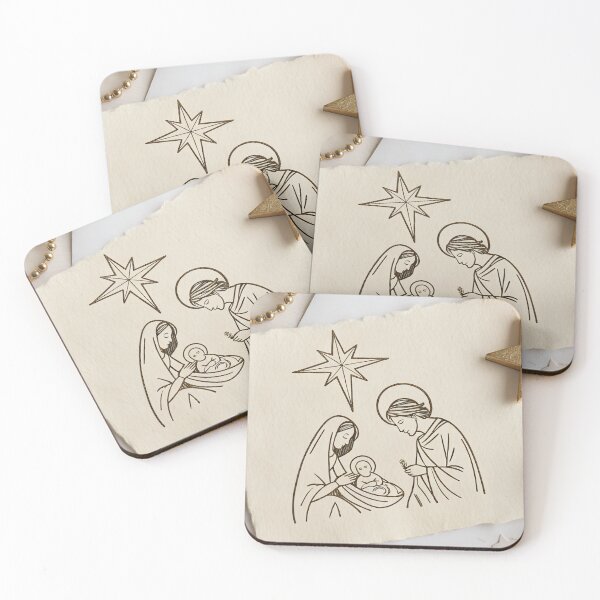 Item preview, Minimal Line Nativity designed and sold by Bionson Art.