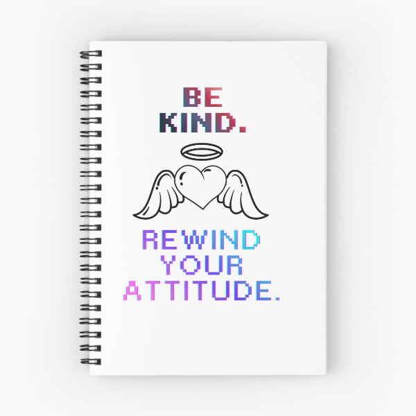 Item preview, Be Kind Rewind Your Attitude epic Quote designed and sold by SloganSauce.