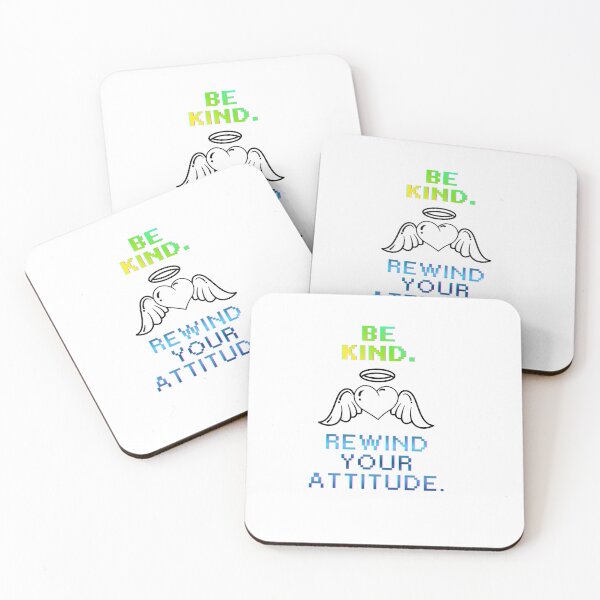Item preview, Be Kind Rewind Your Attitude nice Quote designed and sold by SloganSauce.