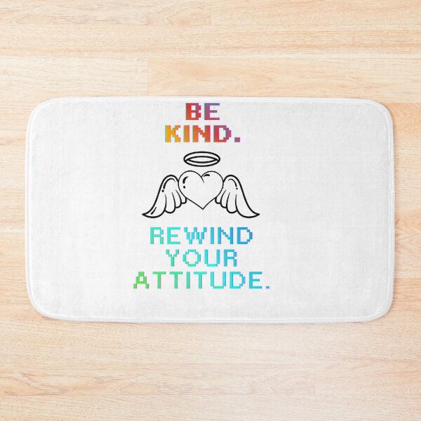 Item preview, Be Kind Rewind Your Attitude cool Quote designed and sold by SloganSauce.