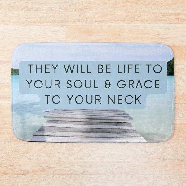 Item preview, Proverbs 3:22 designed and sold by Undonemadenew.