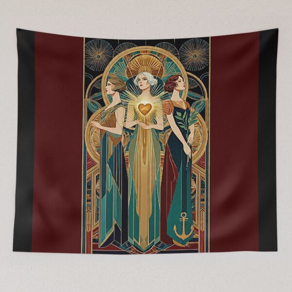 Item preview, Charity, Faith and Hope new series#5 designed and sold by Helios Be. Lavsh.
