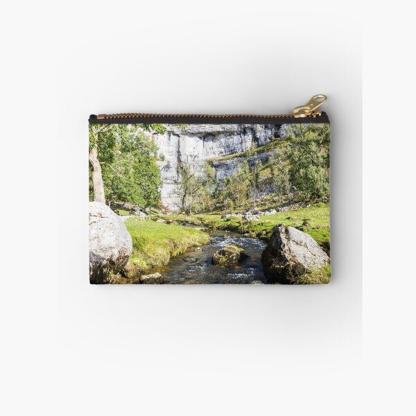 Item preview, Scenic Limestone Cliff by River At Malham Cove, Yorkshire, England designed and sold by Paul Thompson Photography.