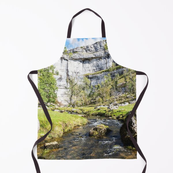 Item preview, Scenic Limestone Cliff by River At Malham Cove, Yorkshire, England designed and sold by Paul Thompson Photography.