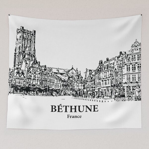 Item preview, Béthune - France designed and sold by Lakeric Cityscapes.
