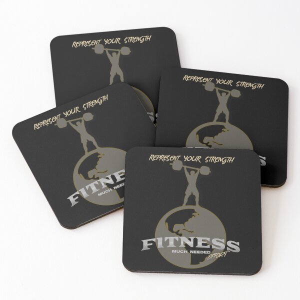 Item preview, Fitness and Strength designed and sold by GoldenHands1.